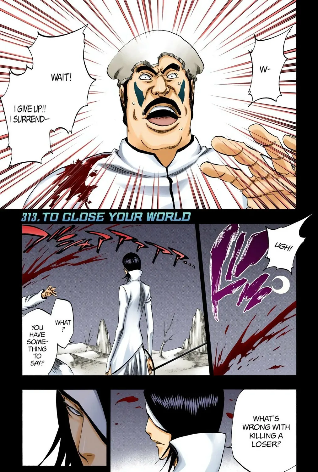 Bleach Colored Manga, chapter 313, page 1
