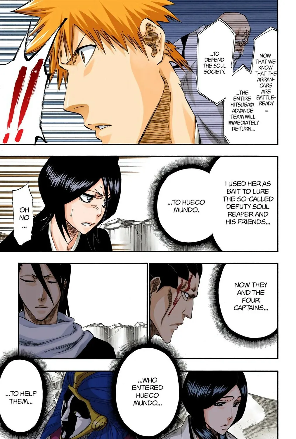 Bleach Colored Manga, chapter 314, page 17