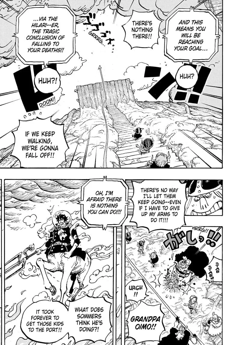 One Piece Manga, chapter 1174, page 5