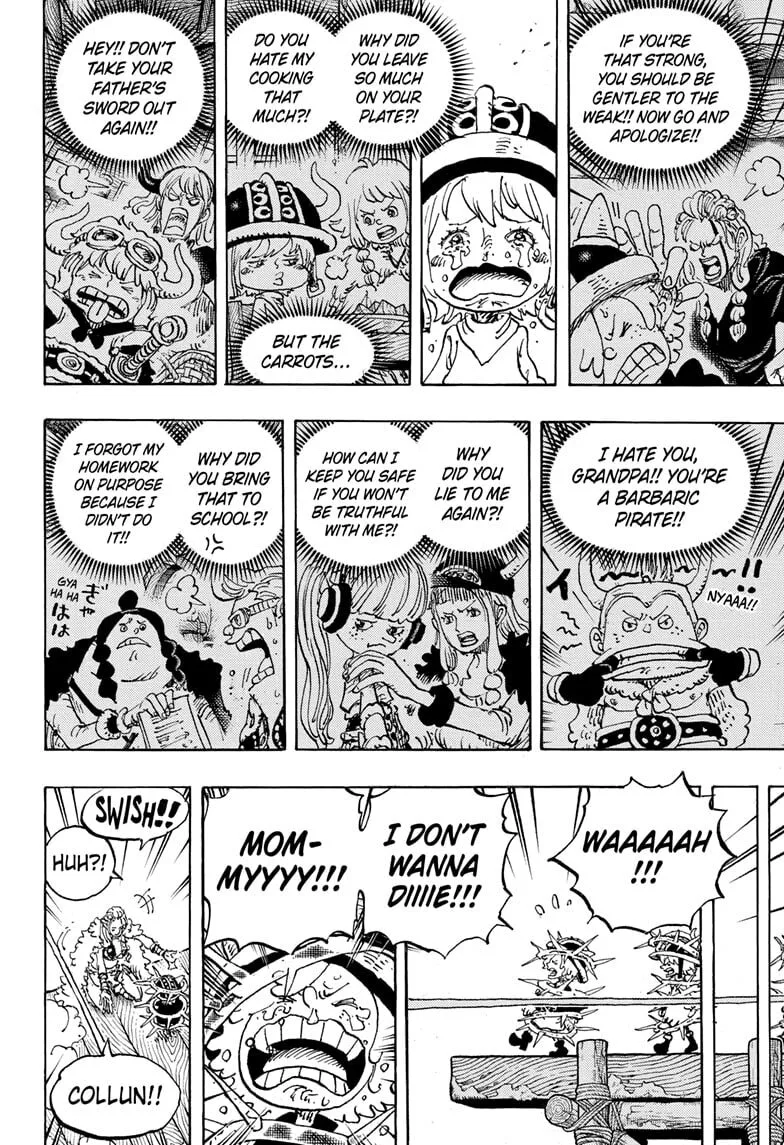 One Piece Manga, chapter 1174, page 8