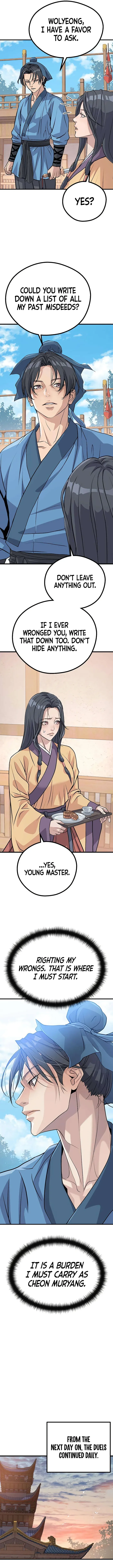 Becoming the Cheon Clan’s Mad Dog, chapter 7, page 10