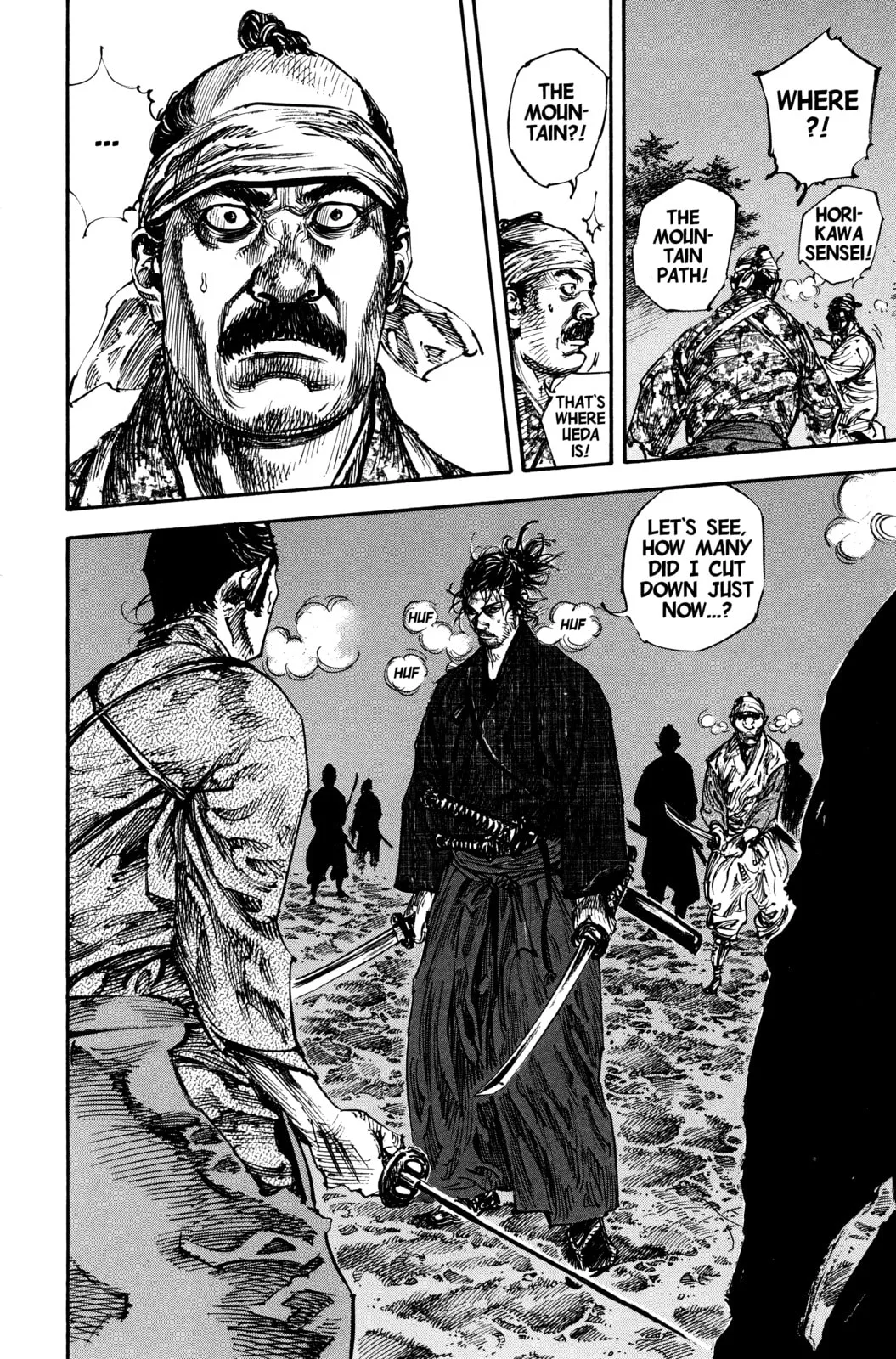 Vagabond Manga, chapter 226, page 12