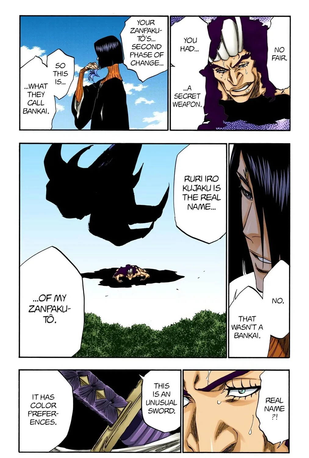 Bleach Colored Manga, chapter 321, page 7