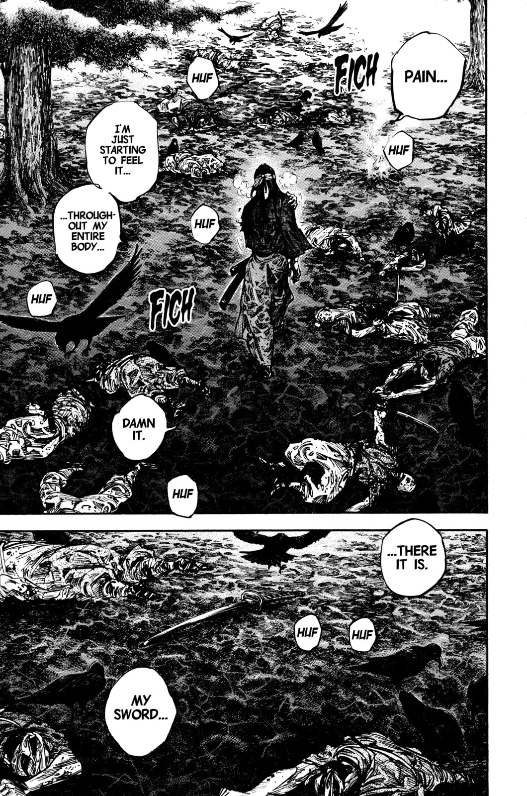Vagabond Manga, chapter 240, page 1