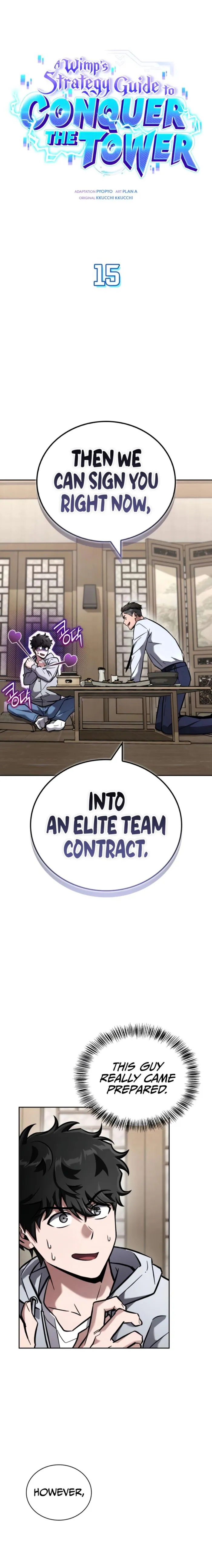 A Wimp’s Strategy Guide to Conquer the Tower, chapter 15, page 1
