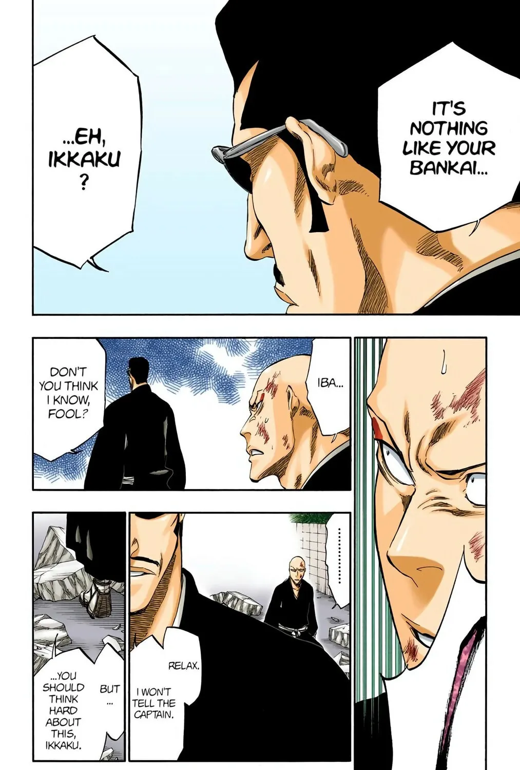 Bleach Colored Manga, chapter 328, page 17