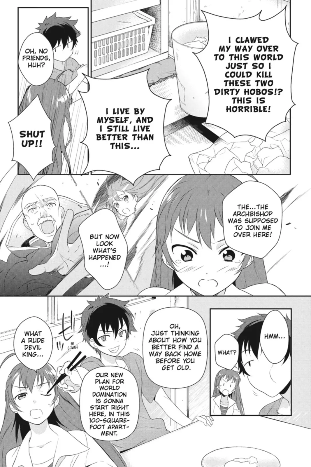 The Devil is a Part-Timer!, chapter 1, page 36
