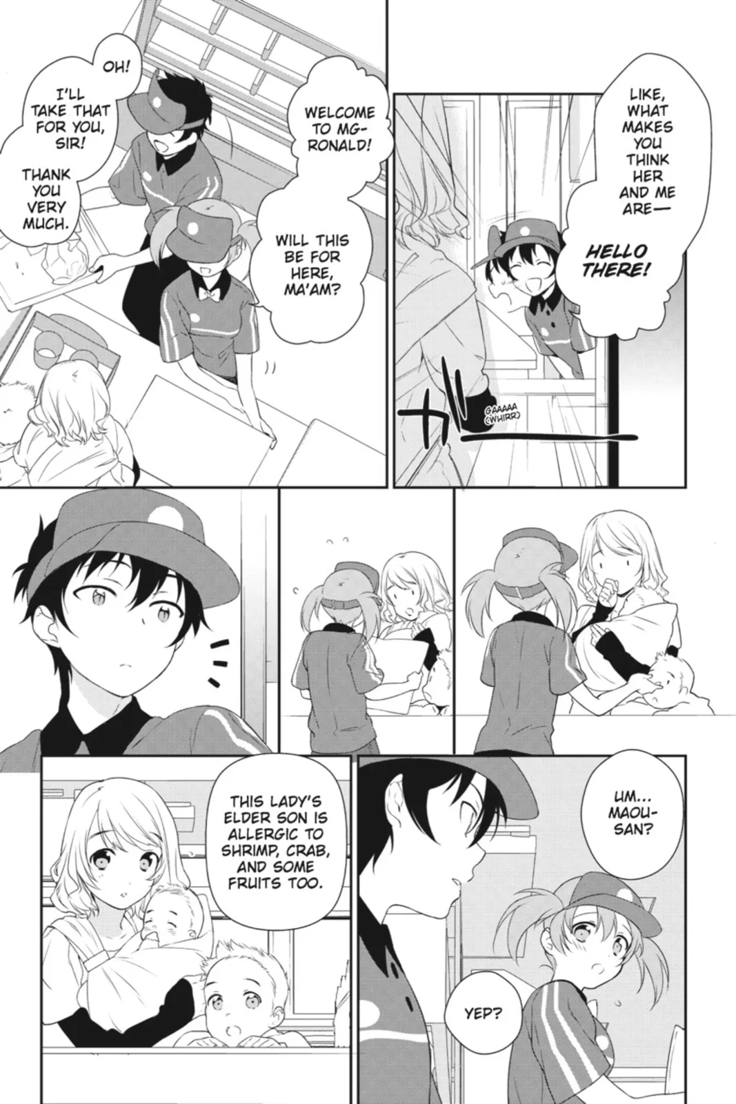 The Devil is a Part-Timer!, chapter 2, page 4