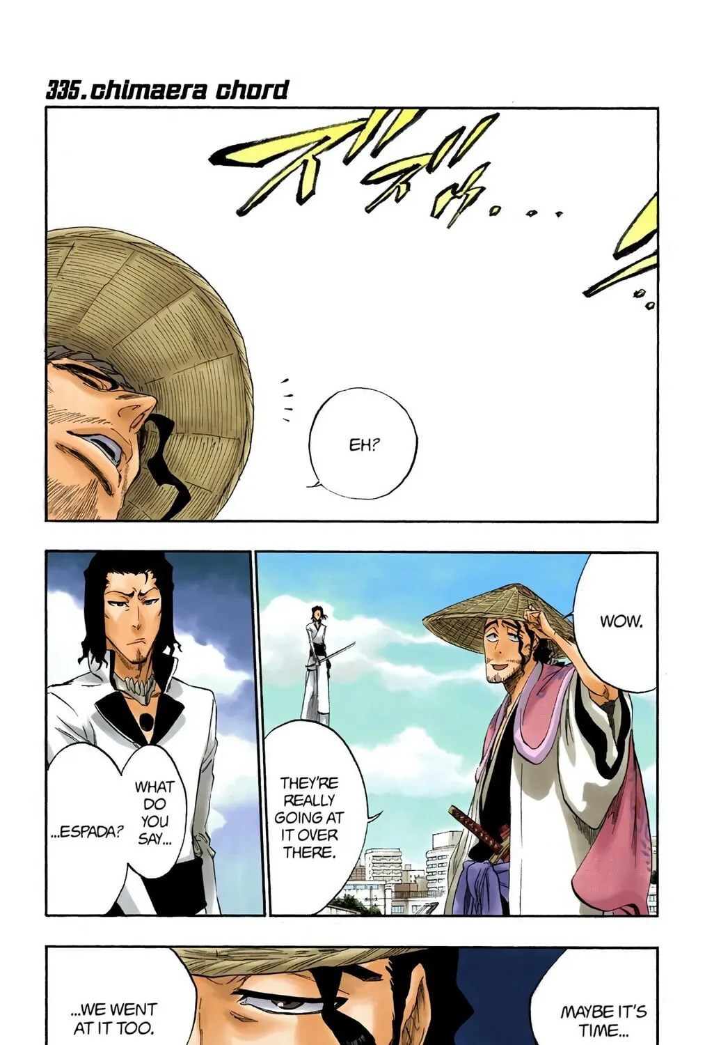 Bleach Colored Manga, chapter 335, page 1