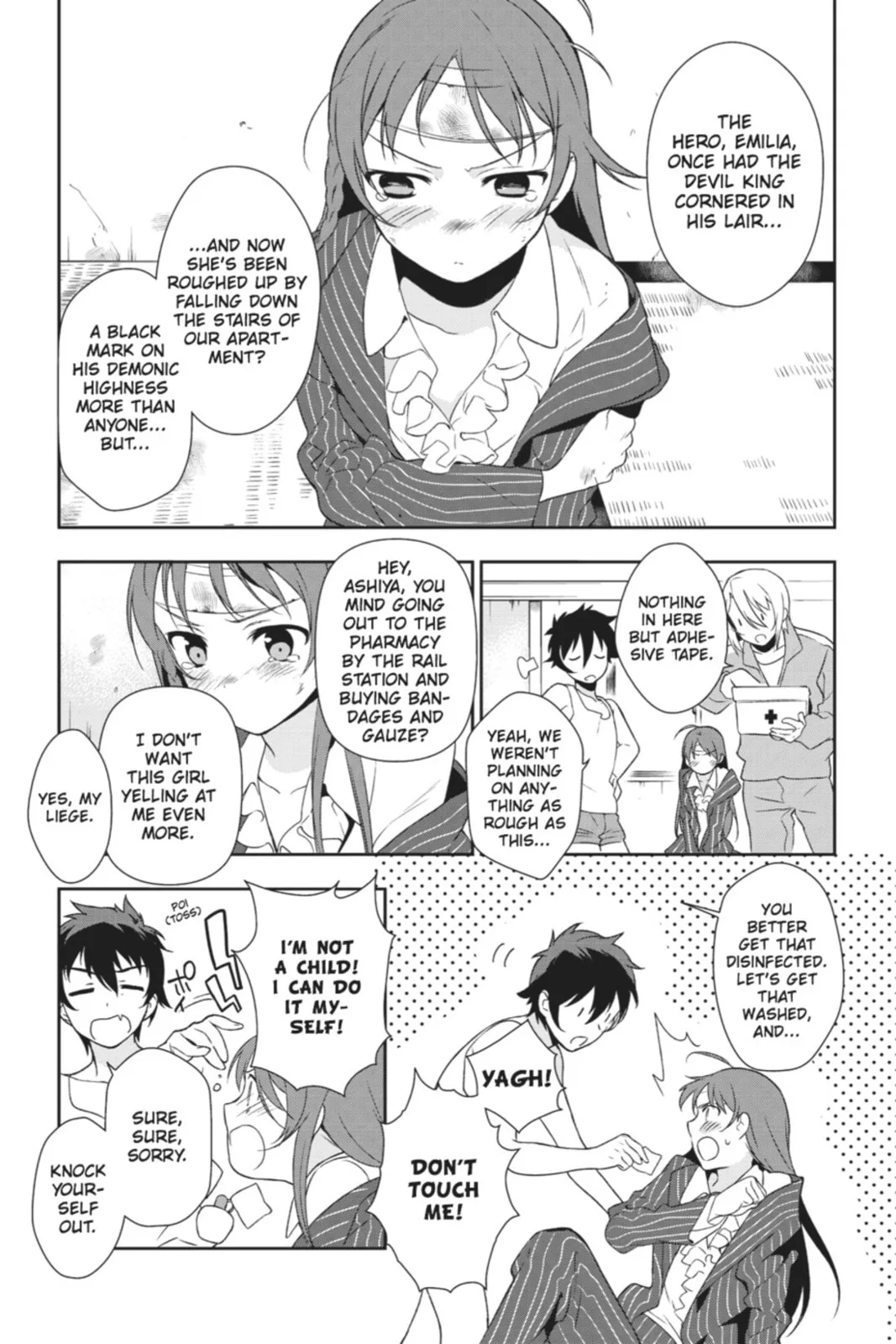 The Devil is a Part-Timer!, chapter 6, page 7