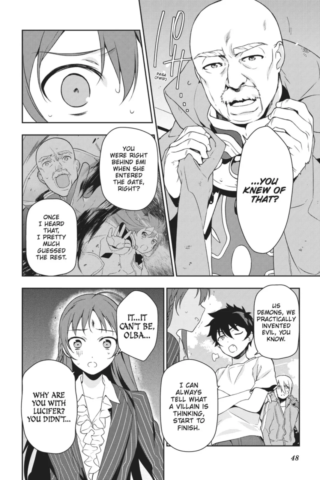 The Devil is a Part-Timer!, chapter 8, page 6