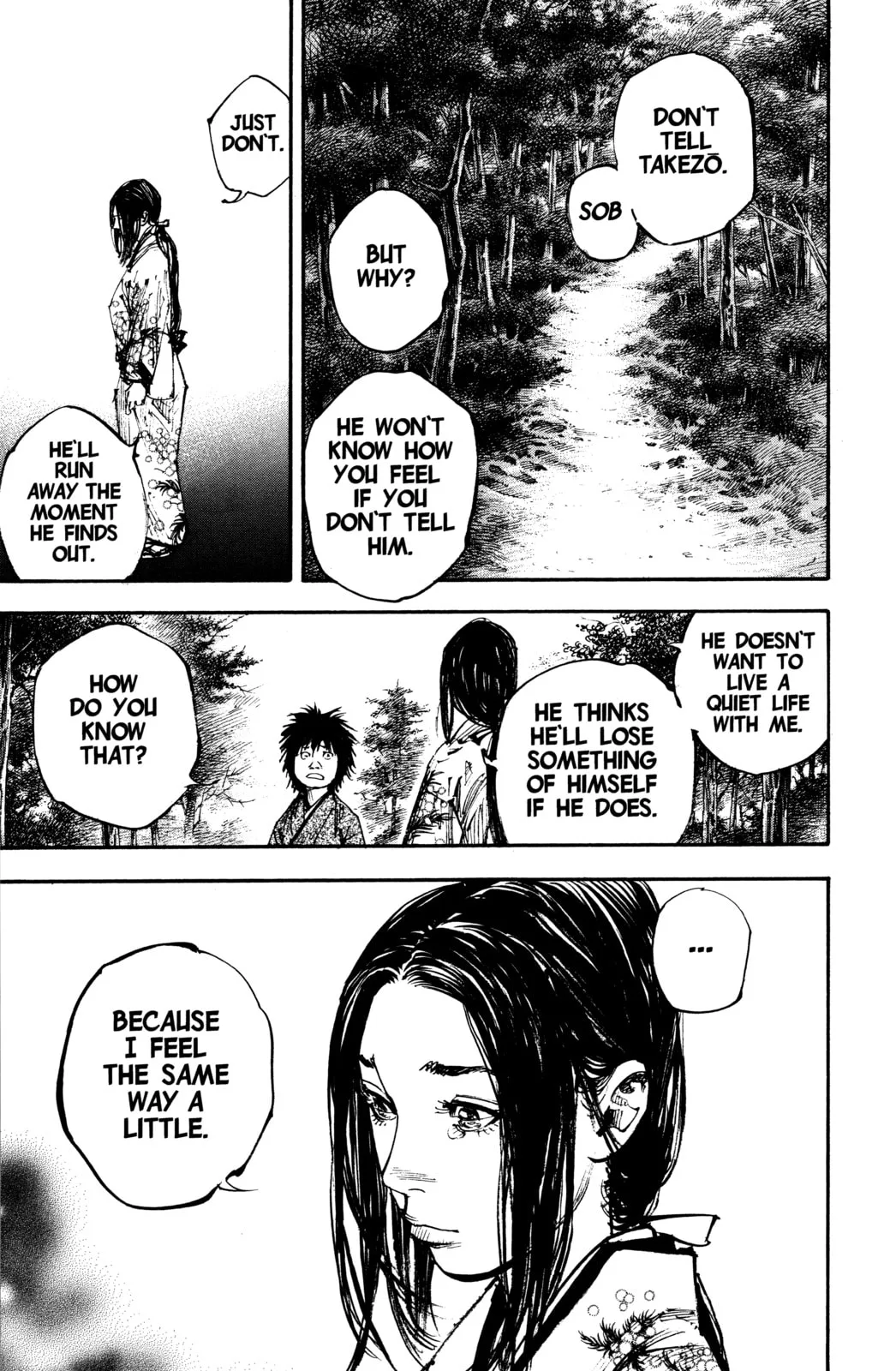Vagabond Manga, chapter 254, page 1