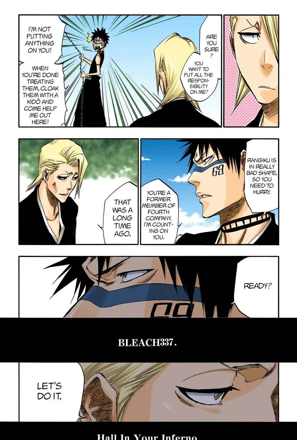 Bleach Colored Manga, chapter 337, page 7