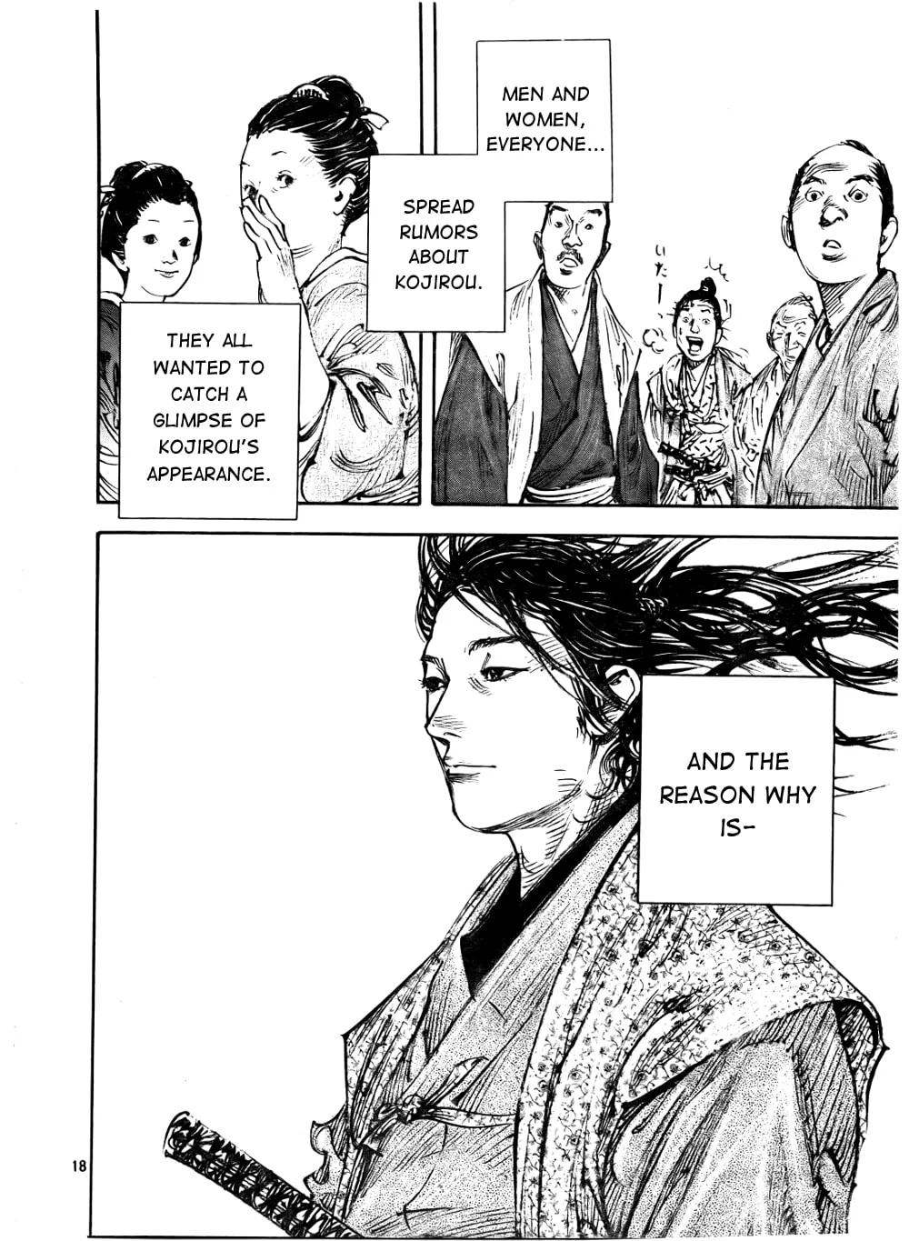 Vagabond Manga, chapter 288, page 18