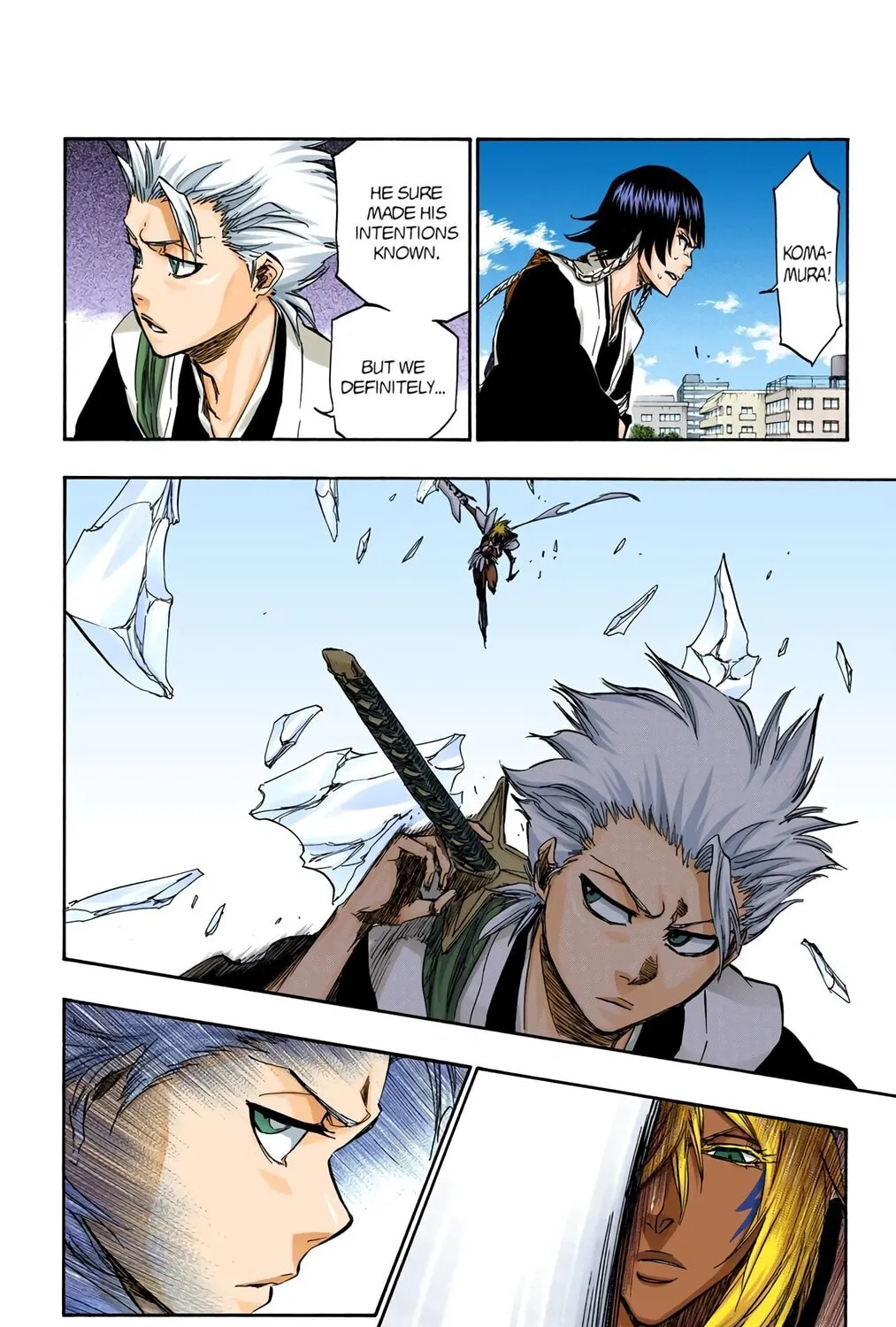 Bleach Colored Manga, chapter 367, page 11