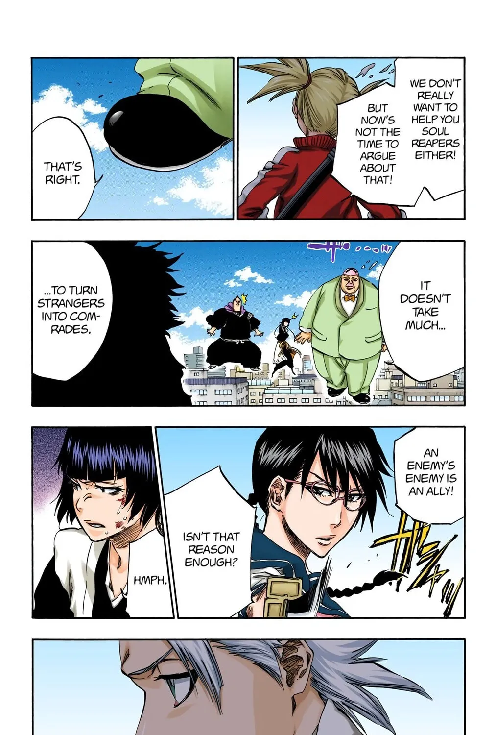 Bleach Colored Manga, chapter 367, page 17