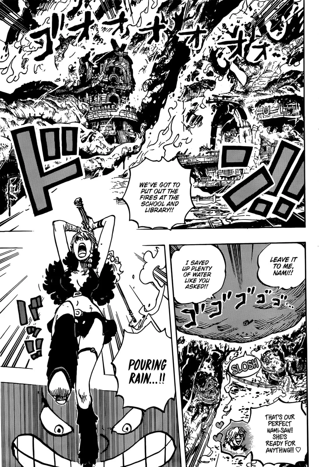 One Piece Manga, chapter 1176, page 4