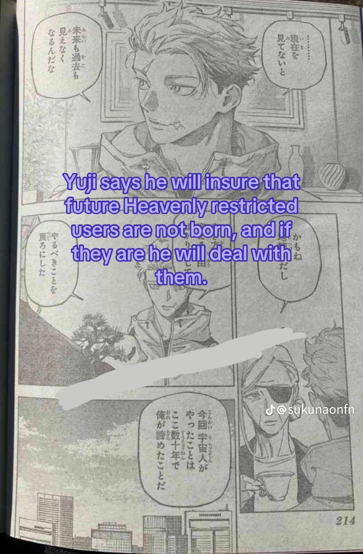 Jujutsu Kaisen Modulo Manga, chapter 25 RAW, page 6