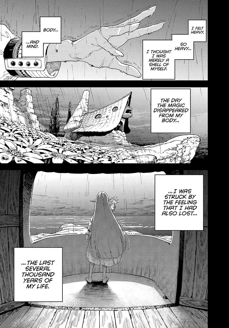The Journey of a Dark Elf with Fading Powers, chapter 2, page 1