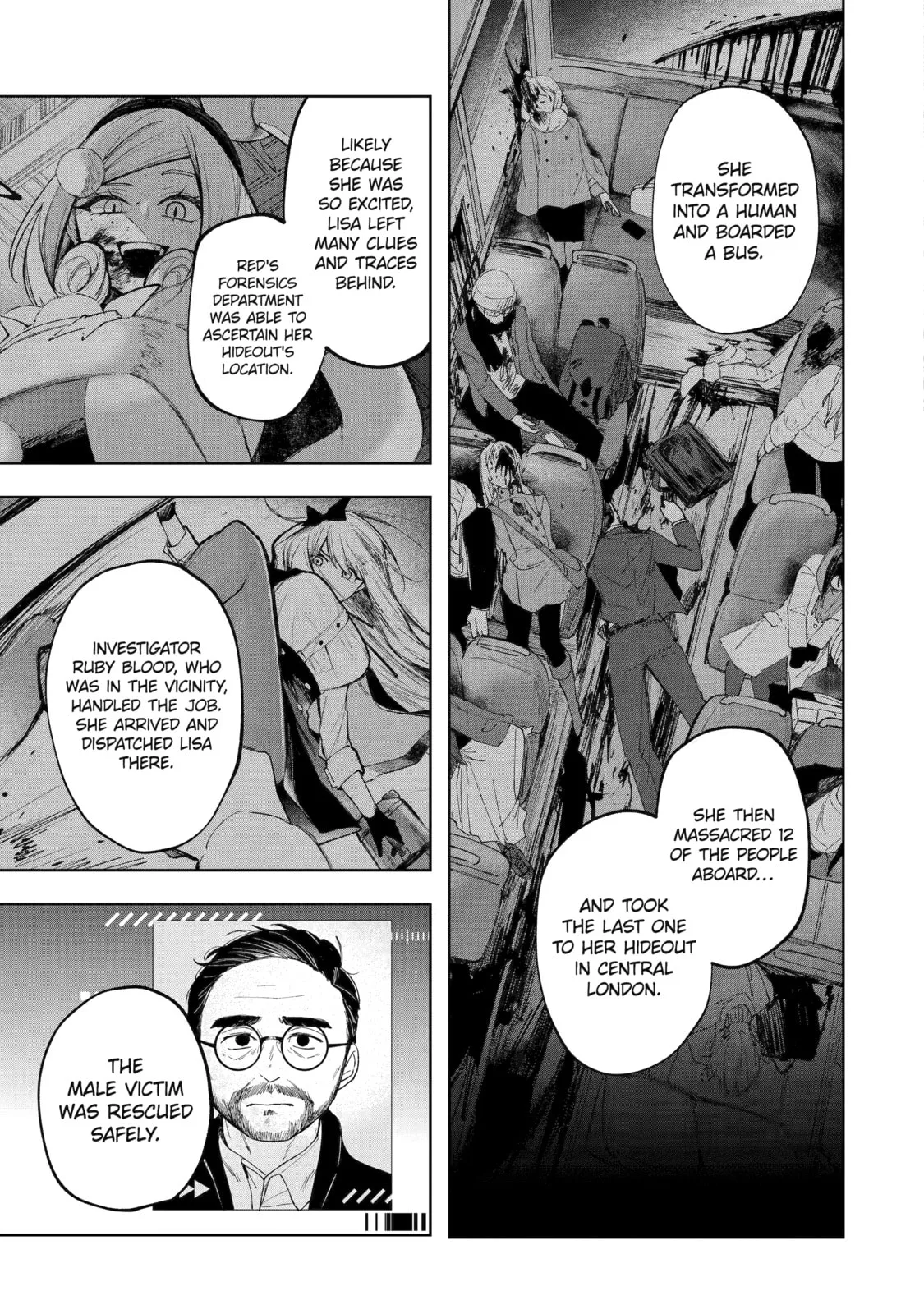 Ruby on the Cake: Hitokui Majo no Bansankai, chapter 1, page 17
