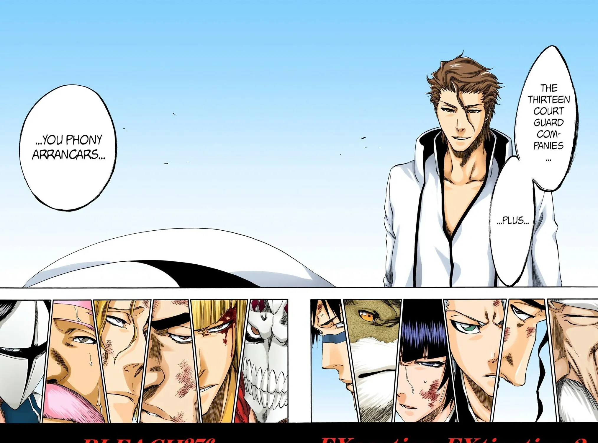 Bleach Colored Manga, chapter 376, page 11