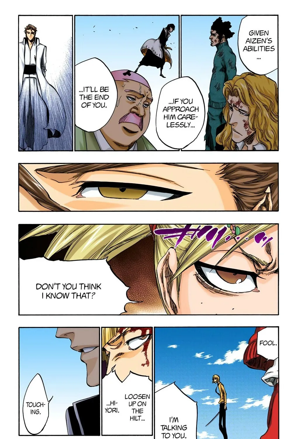 Bleach Colored Manga, chapter 377, page 11