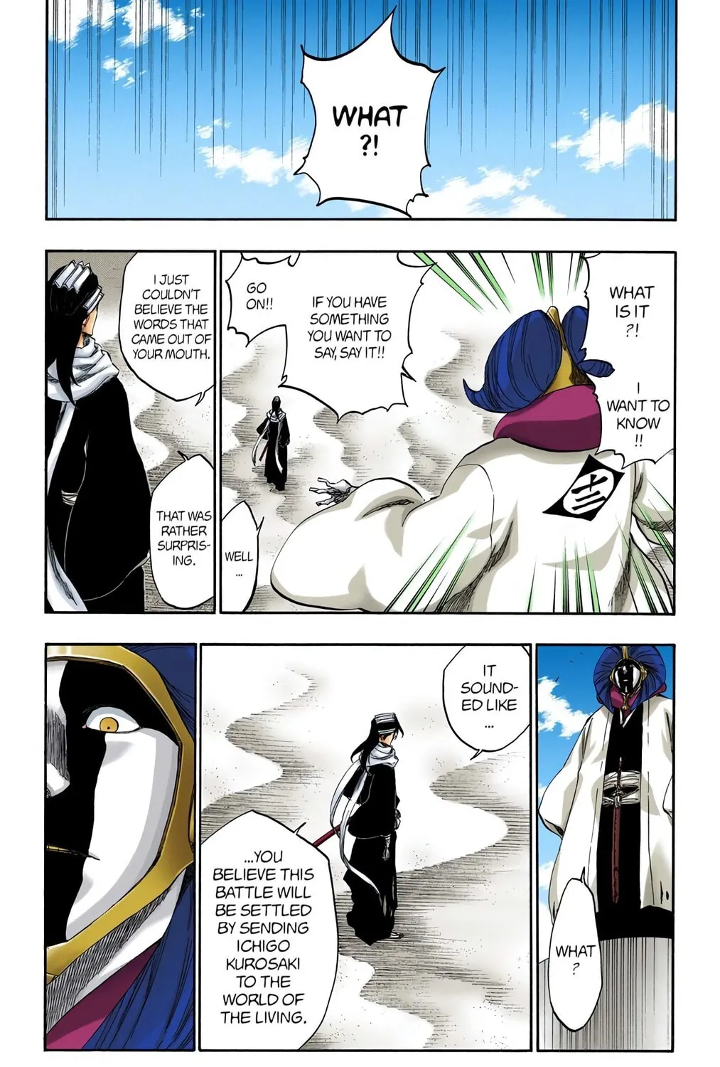 Bleach Colored Manga, chapter 381, page 33