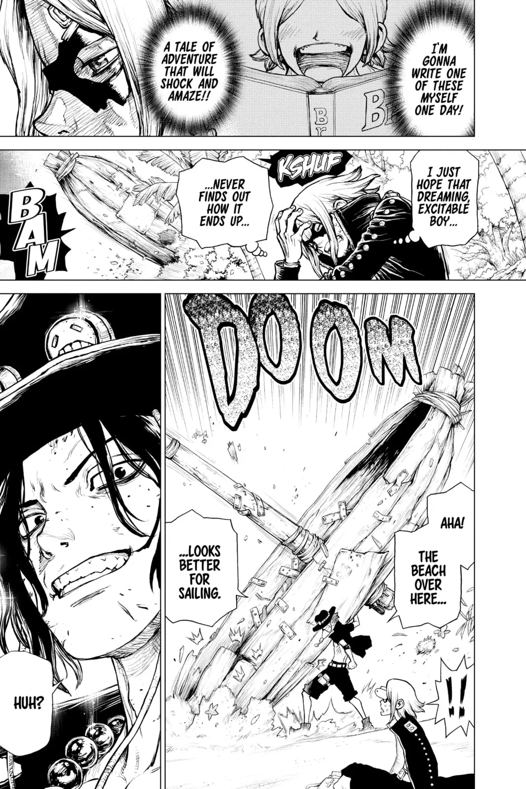 One Piece Episode A, chapter 1, page 6