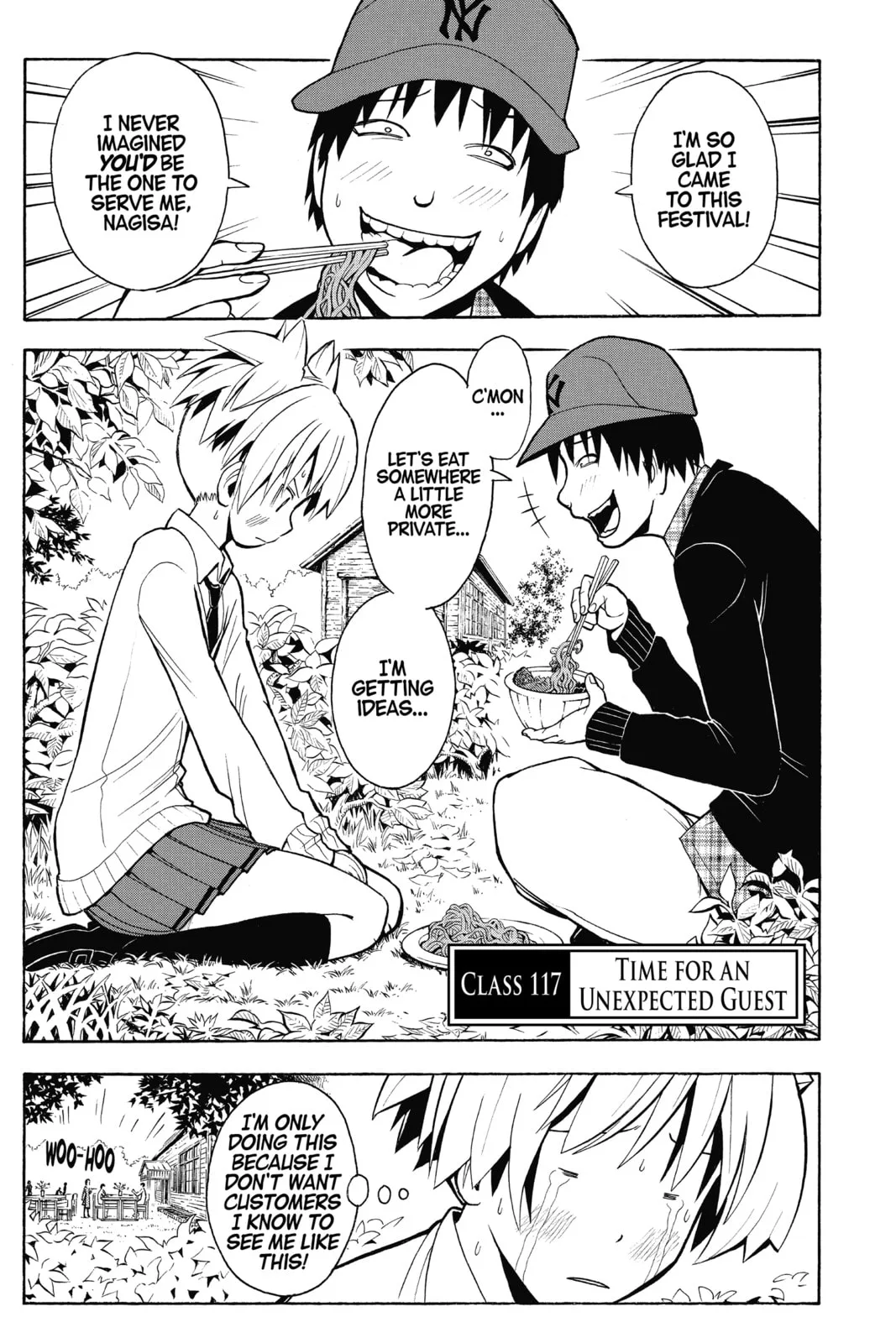 Assassination Classroom, chapter 117, page 1