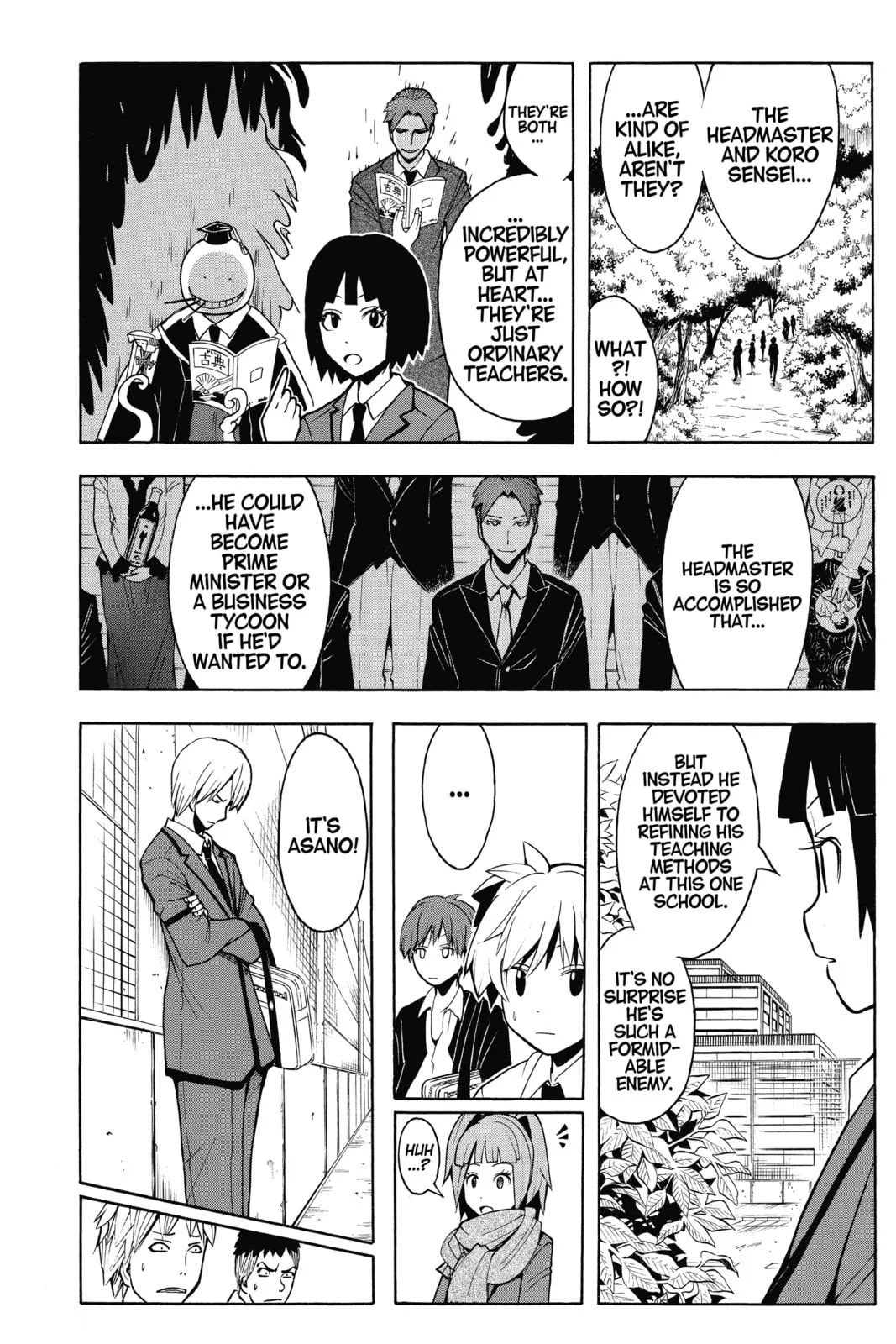 Assassination Classroom, chapter 119, page 18