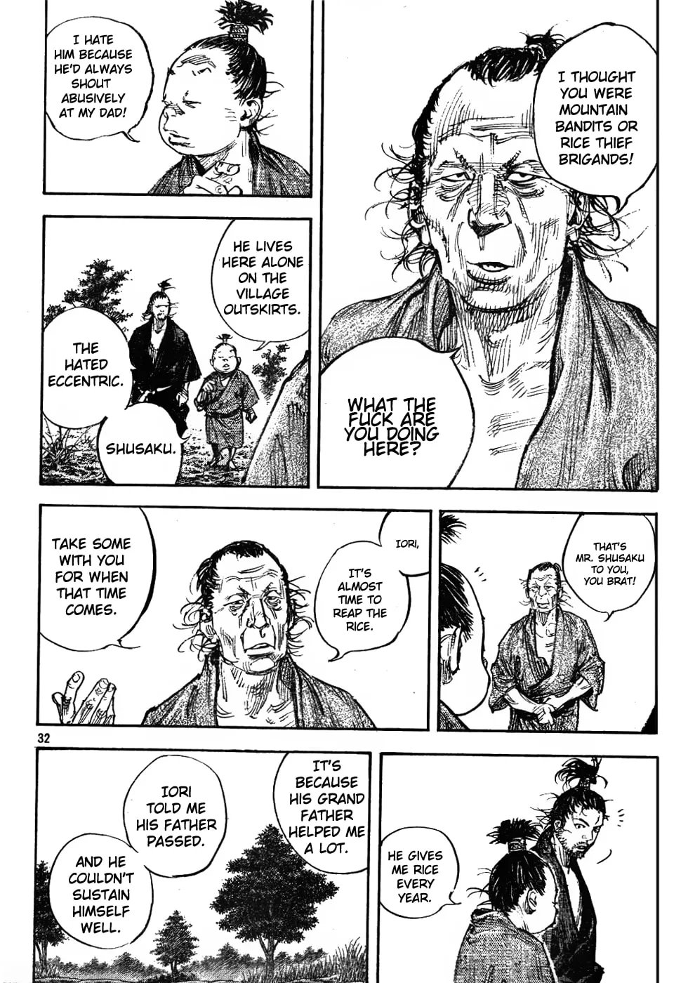 Vagabond Manga, chapter 307, page 32