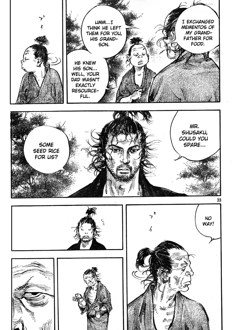 Vagabond Manga, chapter 307, page 33