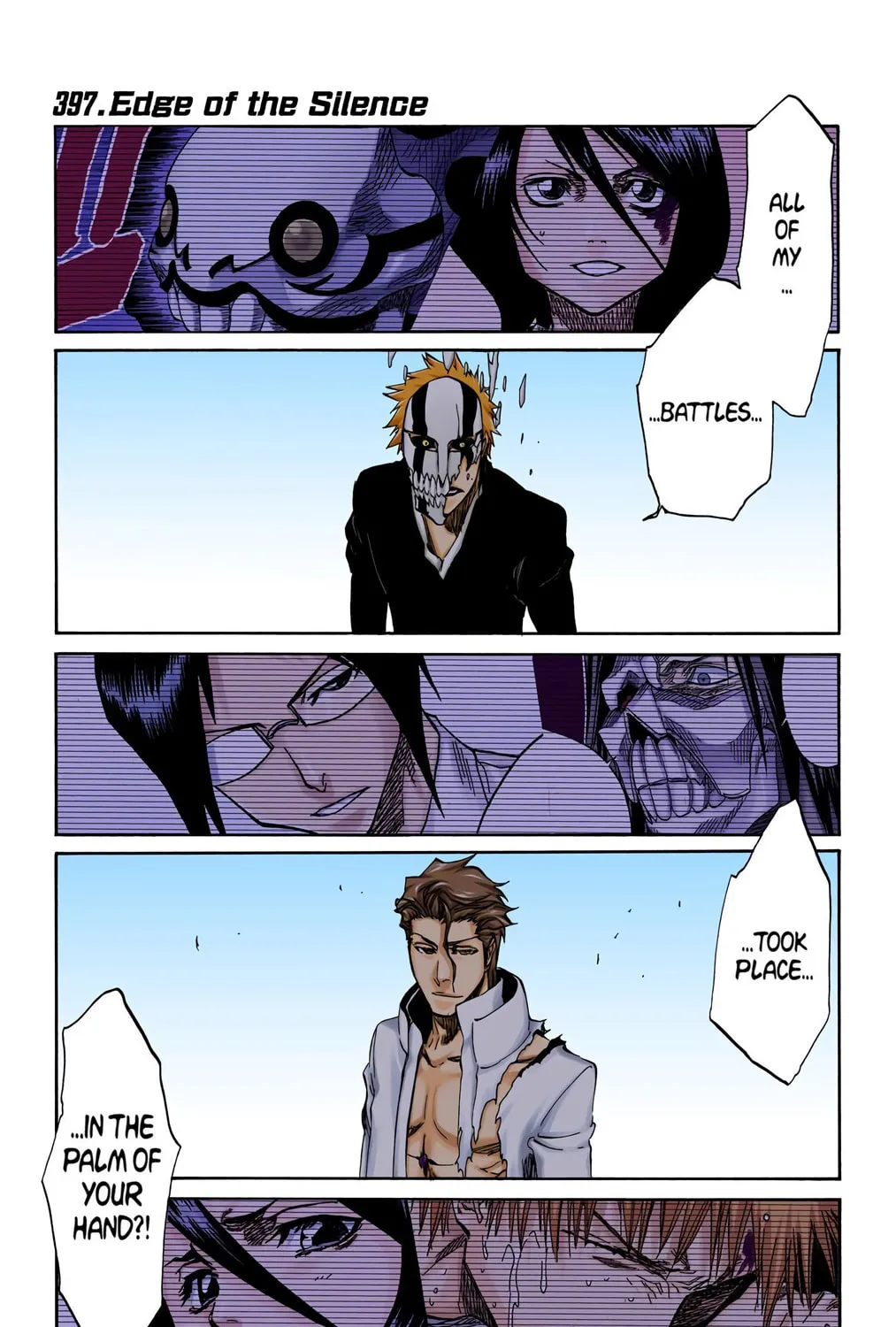 Bleach Colored Manga, chapter 397, page 1