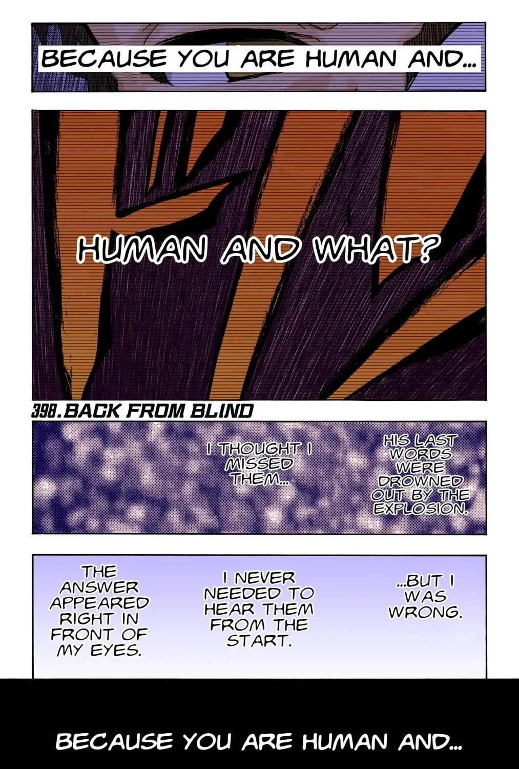 Bleach Colored Manga, chapter 398, page 1