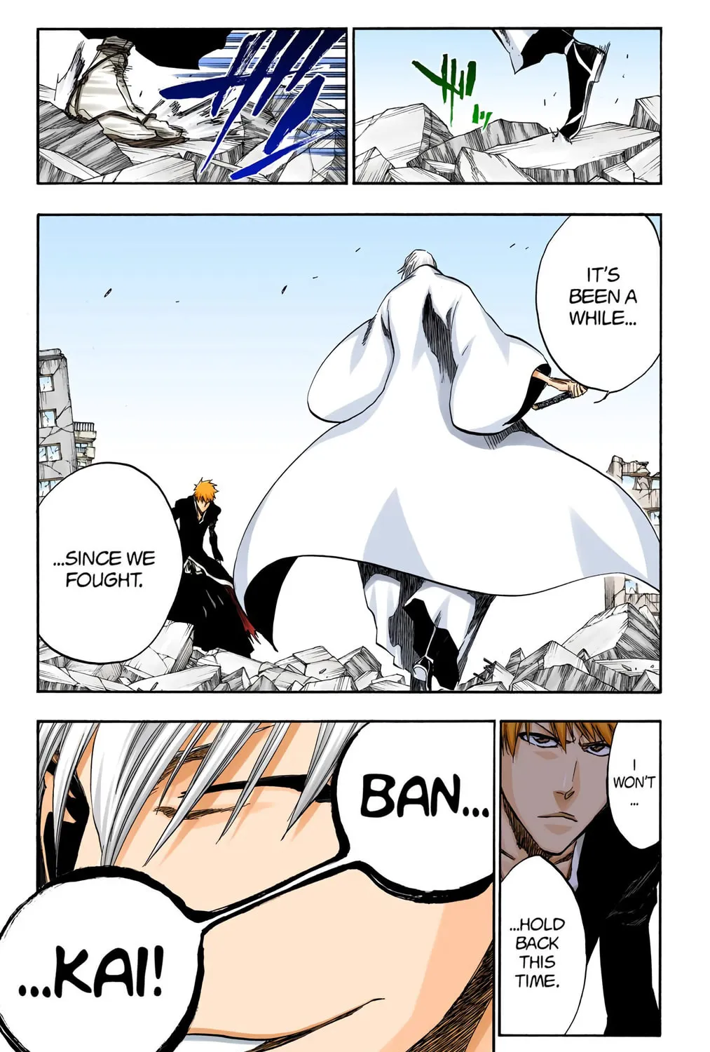 Bleach Colored Manga, chapter 398, page 35