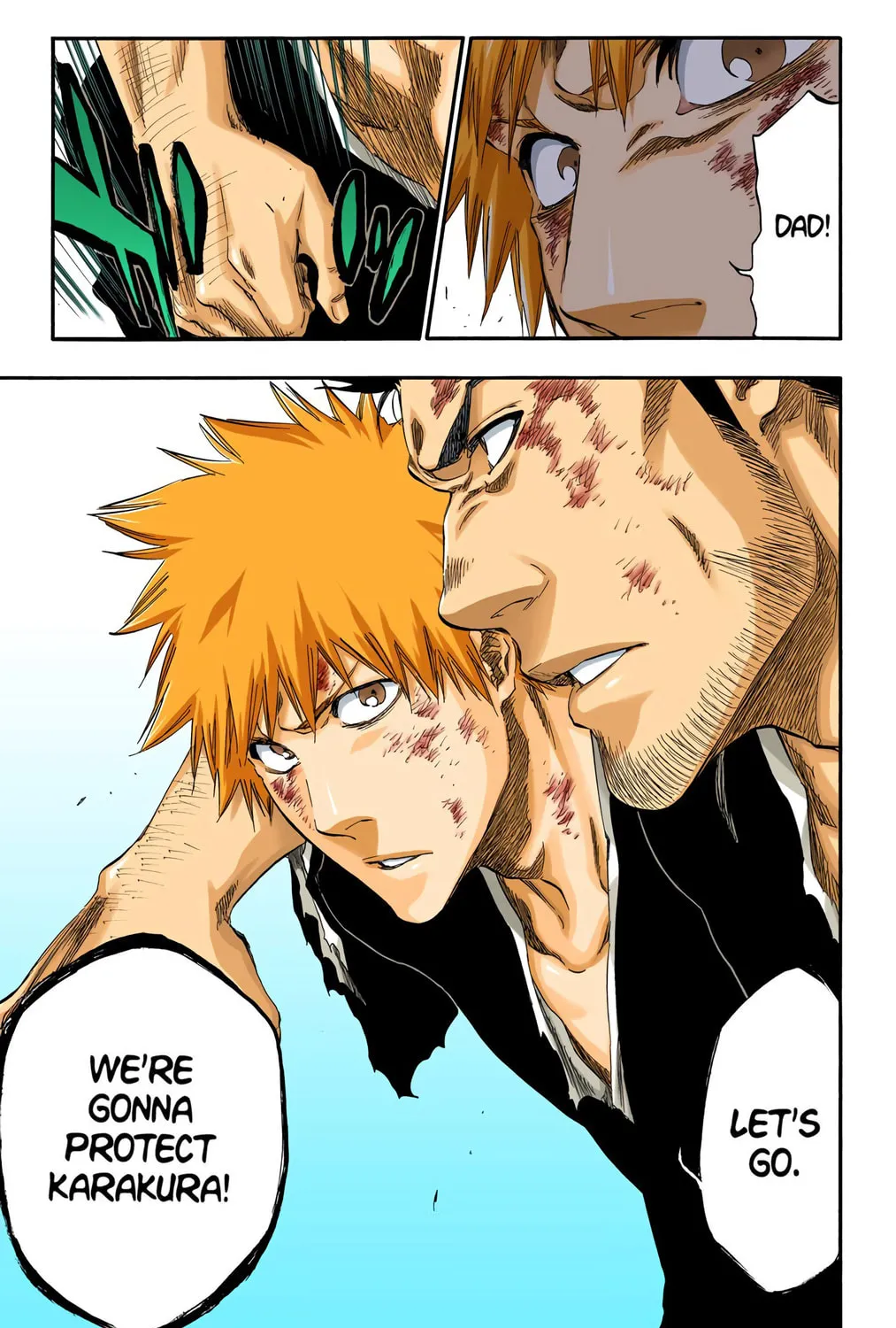 Bleach Colored Manga, chapter 406, page 37