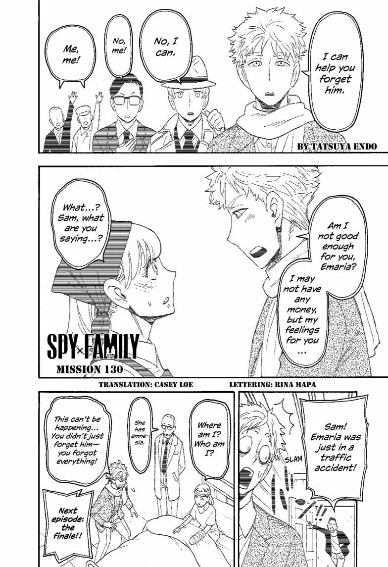 SPY x FAMILY Manga, chapter 130, page 1