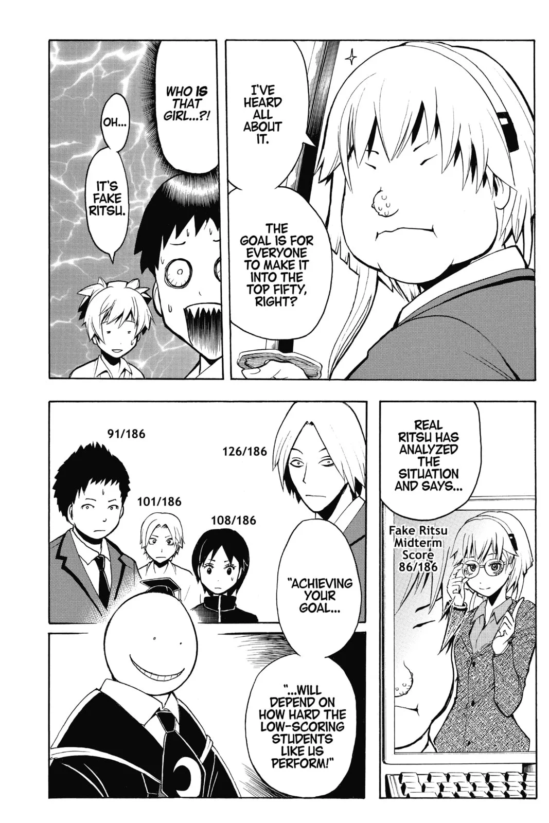 Assassination Classroom, chapter 121, page 8