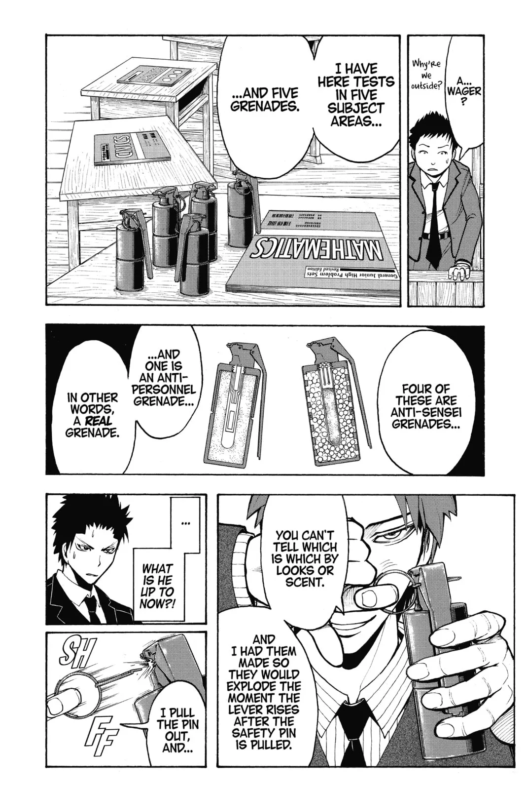 Assassination Classroom, chapter 124, page 4