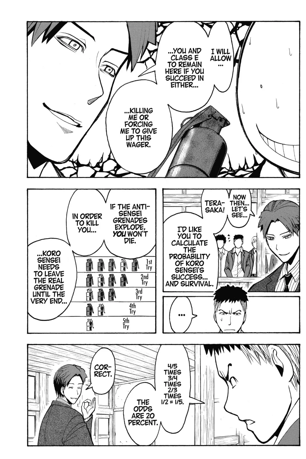 Assassination Classroom, chapter 124, page 6