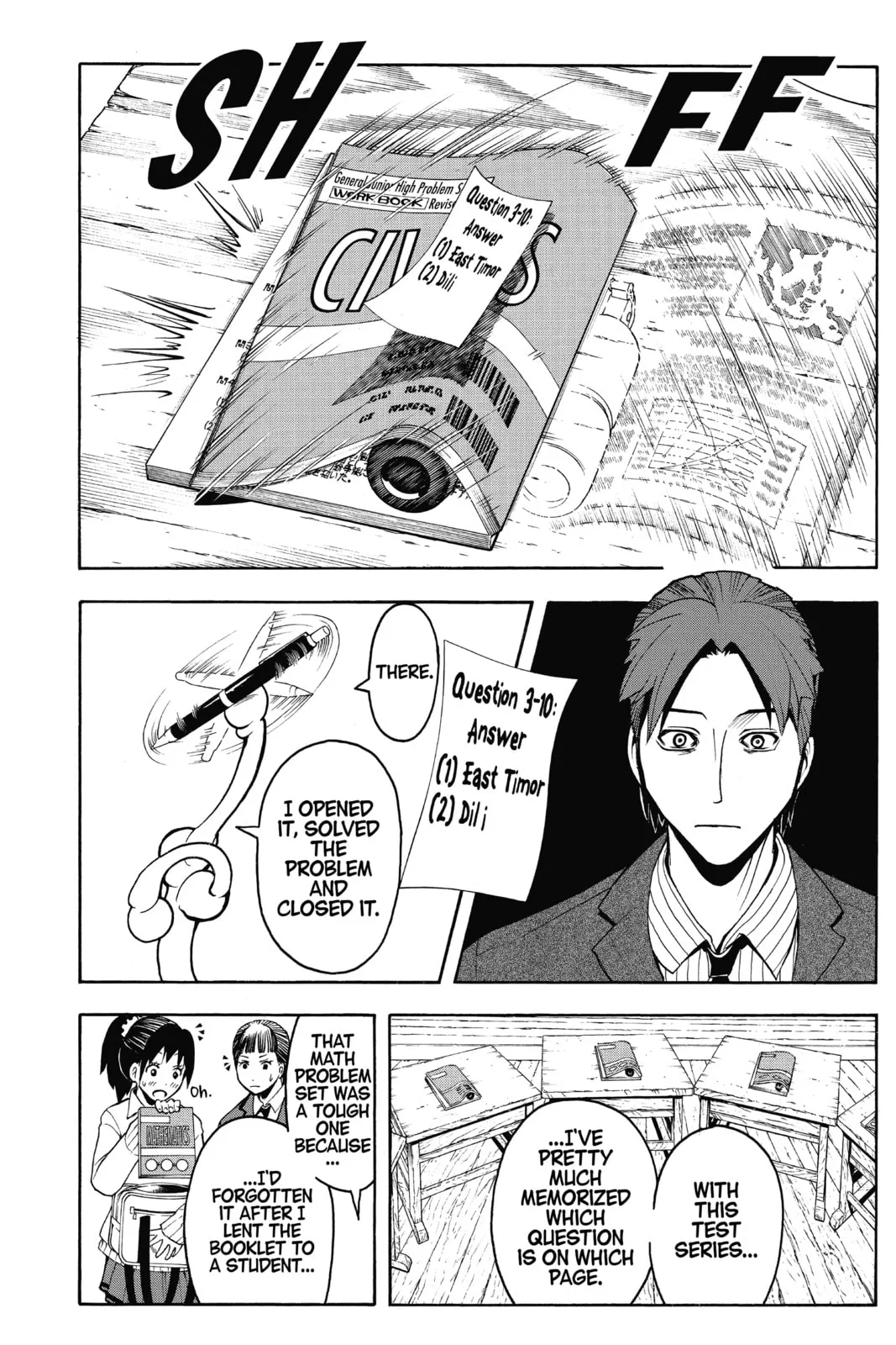 Assassination Classroom, chapter 124, page 16