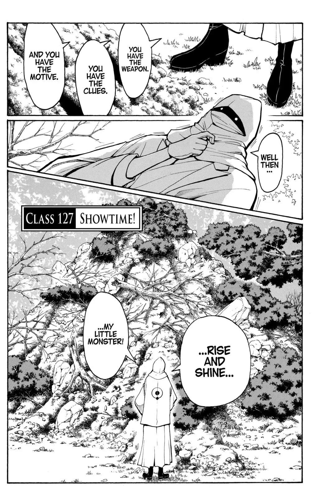 Assassination Classroom, chapter 127, page 1