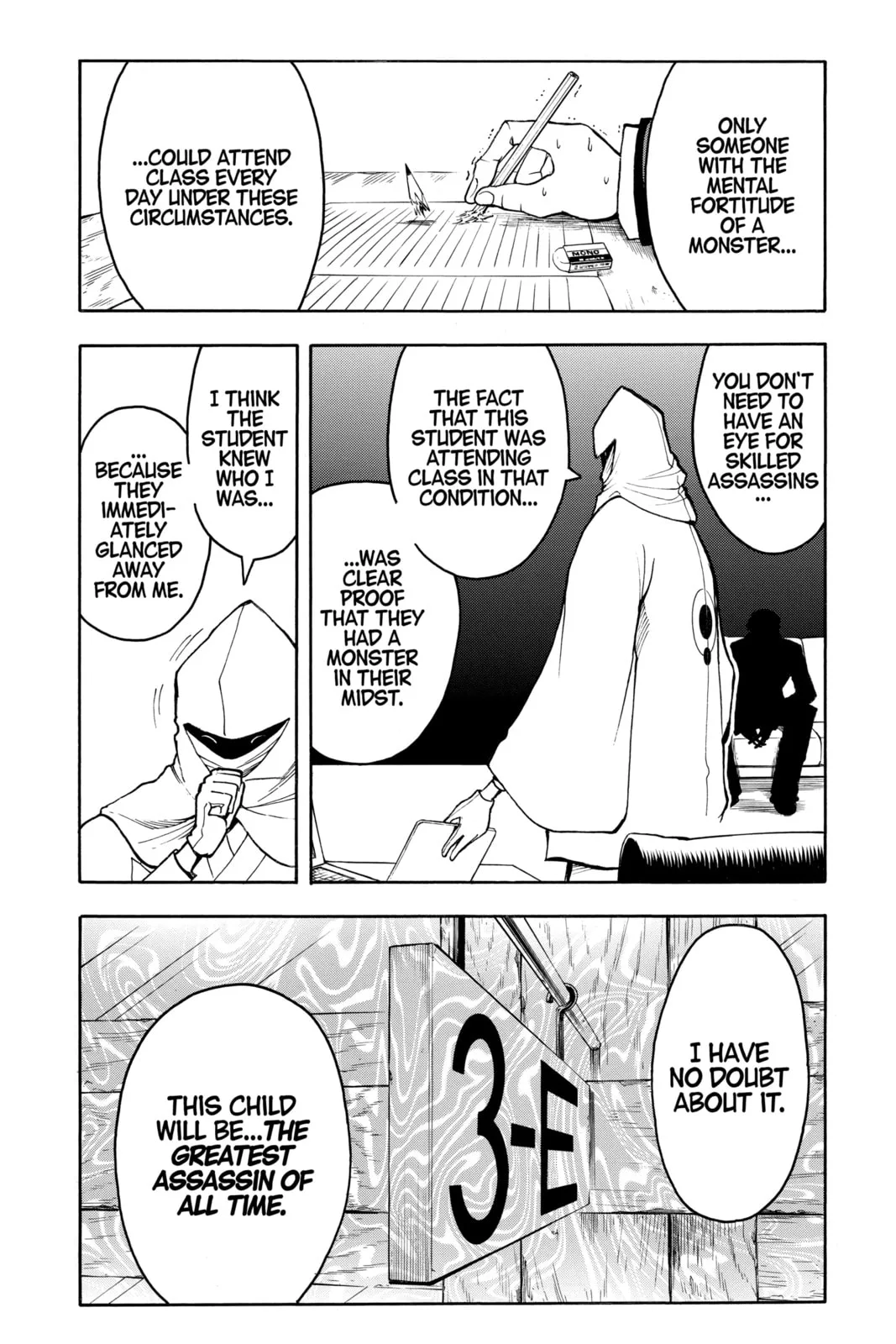 Assassination Classroom, chapter 128, page 2