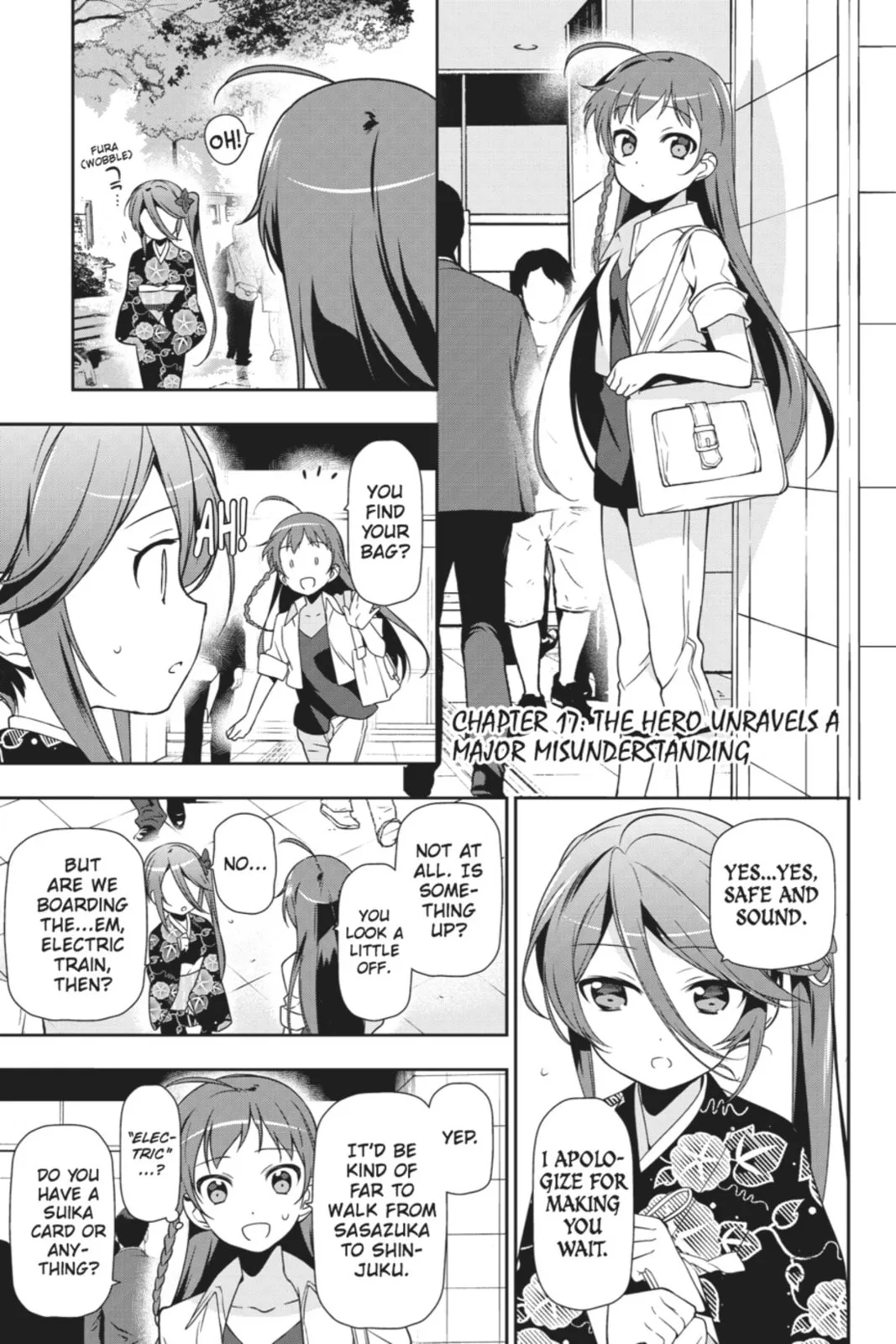The Devil is a Part-Timer!, chapter 17, page 1