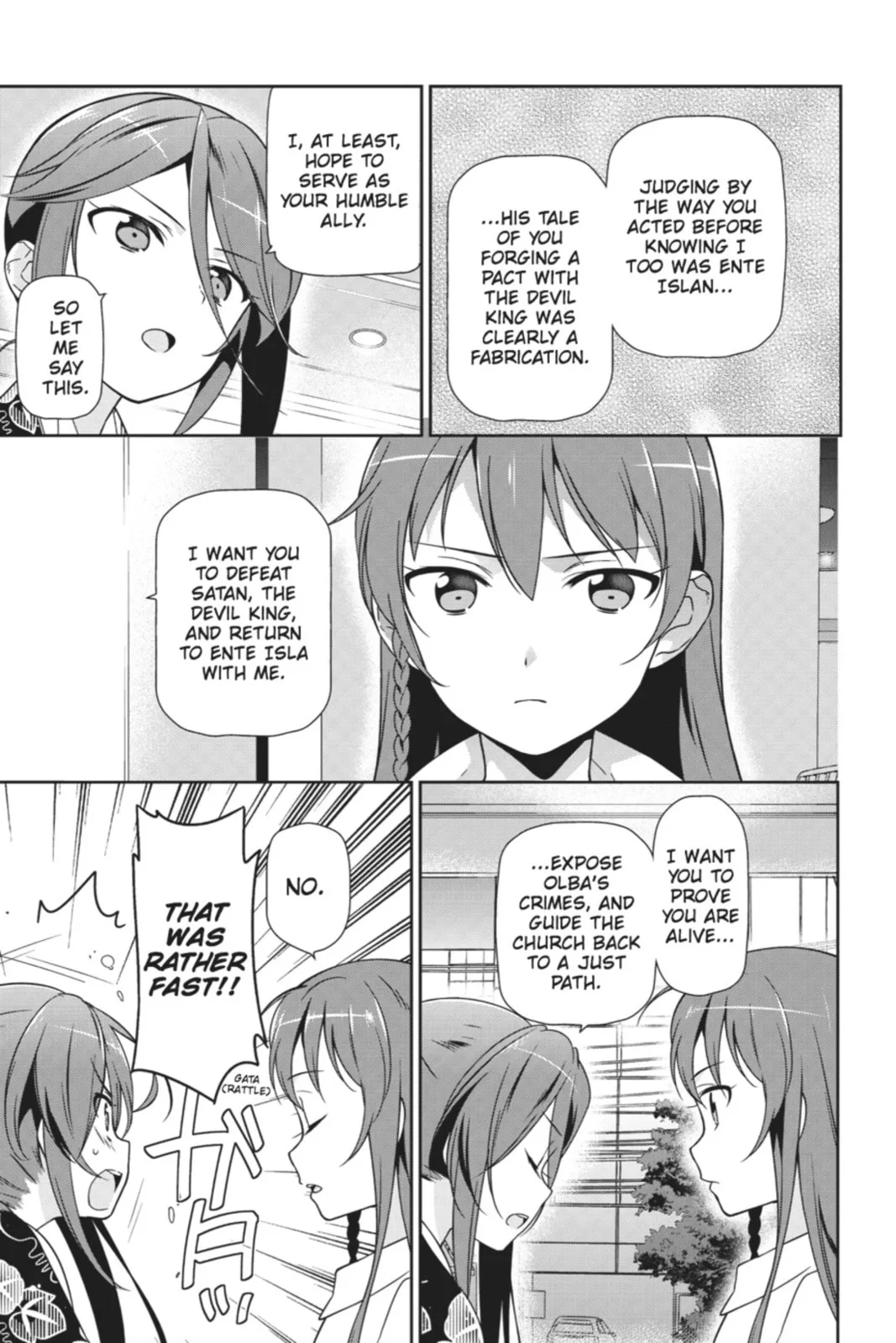 The Devil is a Part-Timer!, chapter 18, page 4