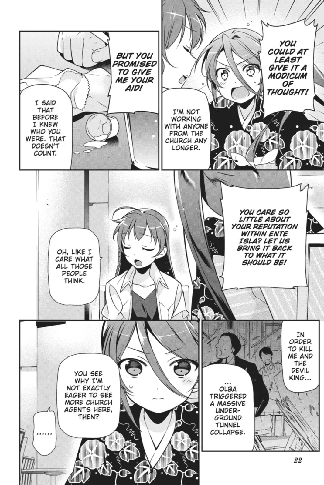 The Devil is a Part-Timer!, chapter 18, page 5