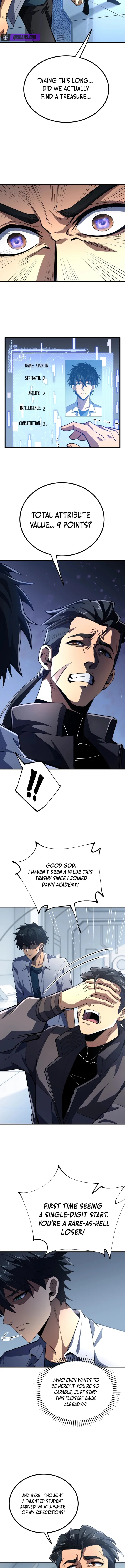 The SS-Rank Freshman at Dawn Academy, chapter 1, page 11