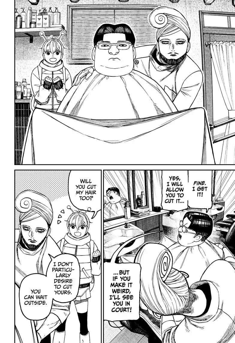 Dandadan Manga, chapter 229, page 14