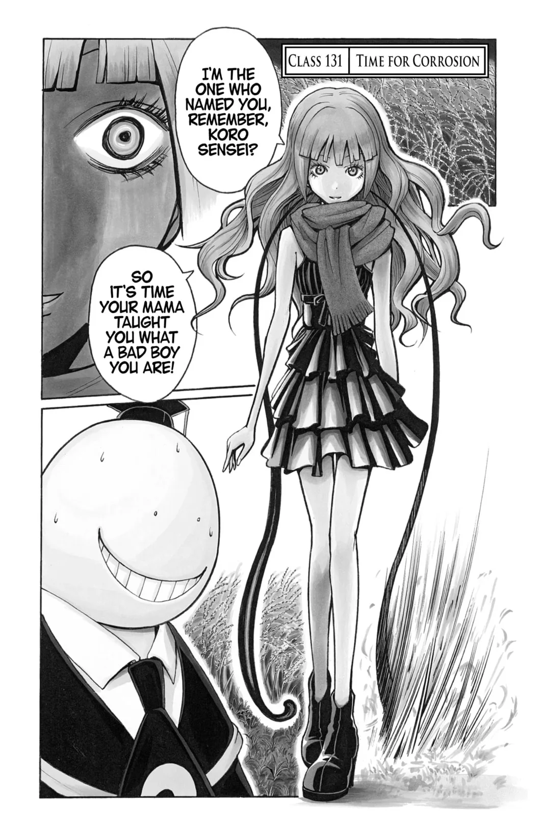 Assassination Classroom, chapter 131, page 1