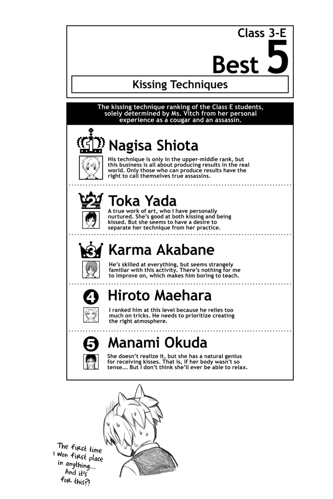 Assassination Classroom, chapter 132, page 20